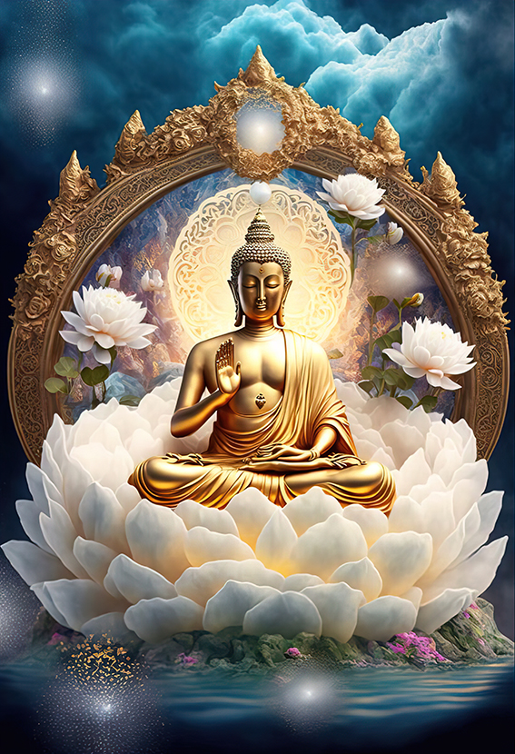 Tranh phật Buddha (9327)